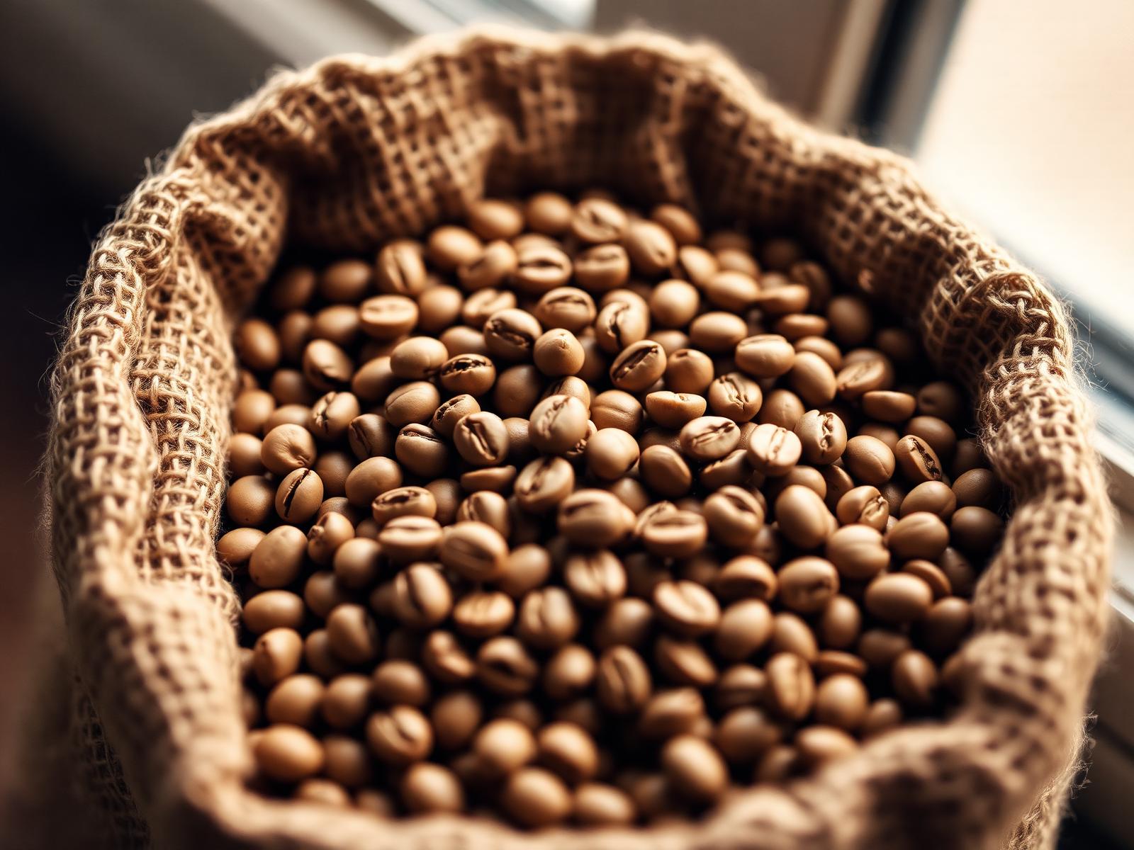 Premium Brazilian green coffee beans